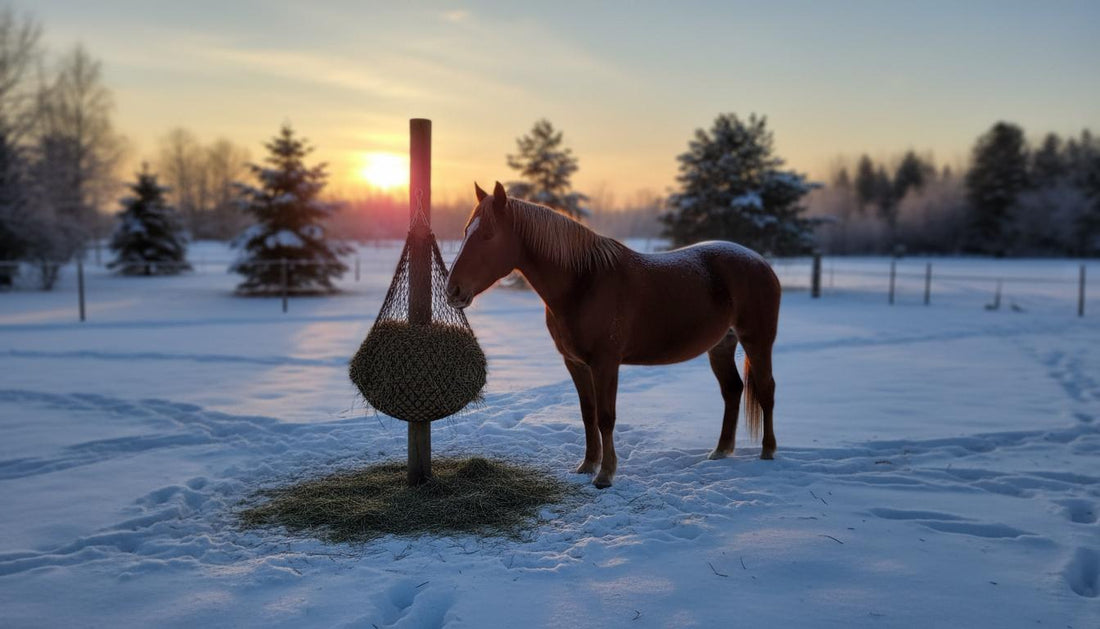 1 Slow Feeder Horses in Winter Ice Proof Tricks and Material Choices Safe, Easy.jpg