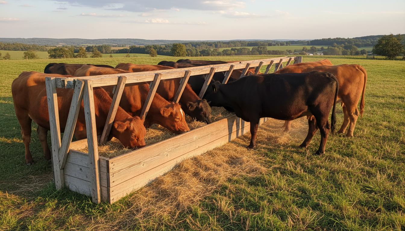How Much Space Do Cattle Need at a Hay Feeder | Goatzy – goatzy