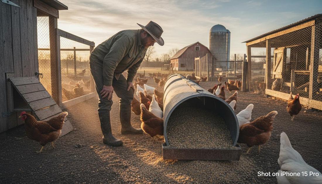 5Chicken Feeders Large How to Avoid Mold and Caked Feed Dry.jpg