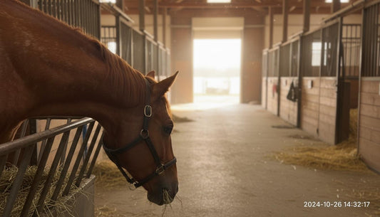 1 Horse Hay Feeder Placement The Best Height for Posture and Teeth Promotes Comfort.jpg