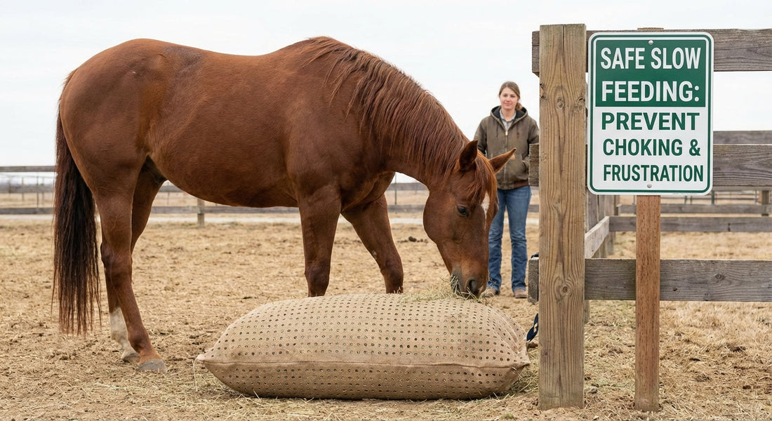 Prevent Choking and Frustration With Slow Feeders for Horses