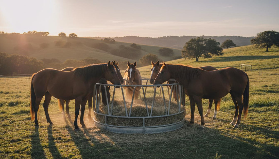 1 Hay Feeders Equine for Multiple Horses Reducing Fighting and Bullying Safely.jpg