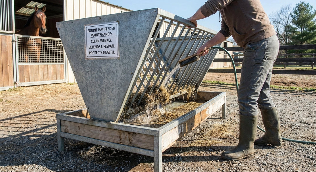 Equine Hay Feeder Maintenance and Cleaning Routines