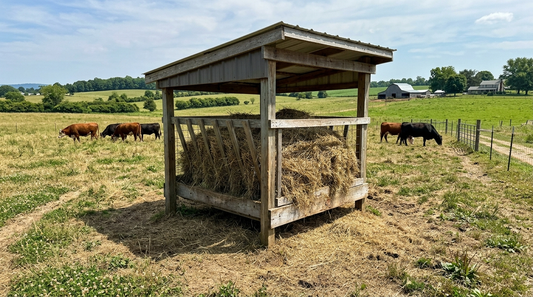 Why a Covered Hay Feeder Pays for Itself Efficiently