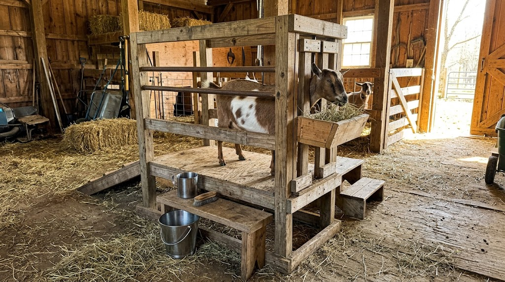 How to Choose a Goat Milking Stand for Care Efficiency