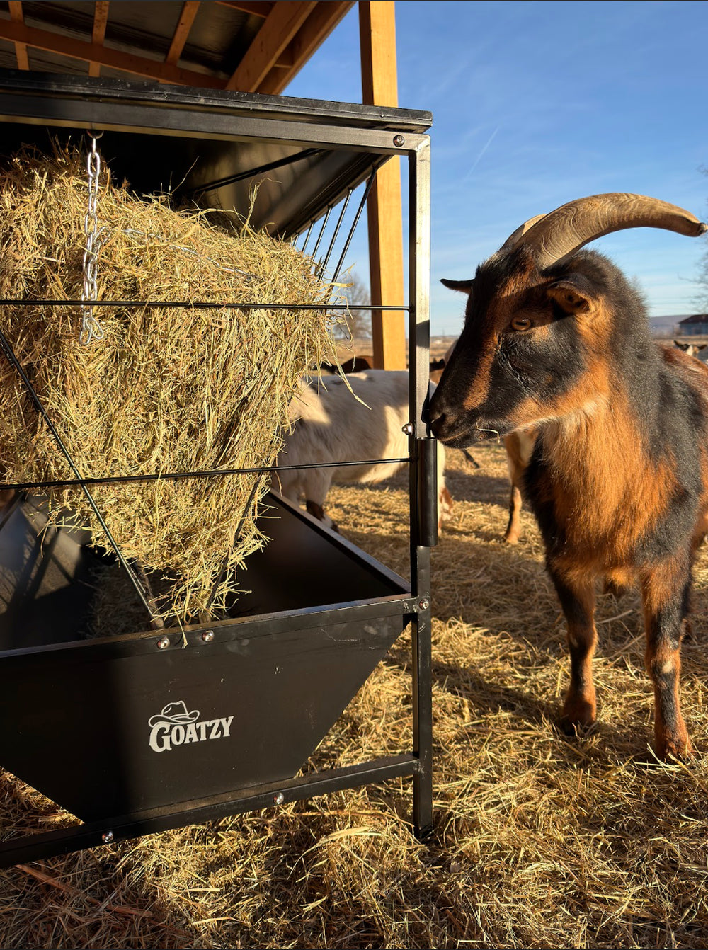 Goatzy goat stand product feature detail