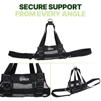 The Goatzy livestock sling from every angle