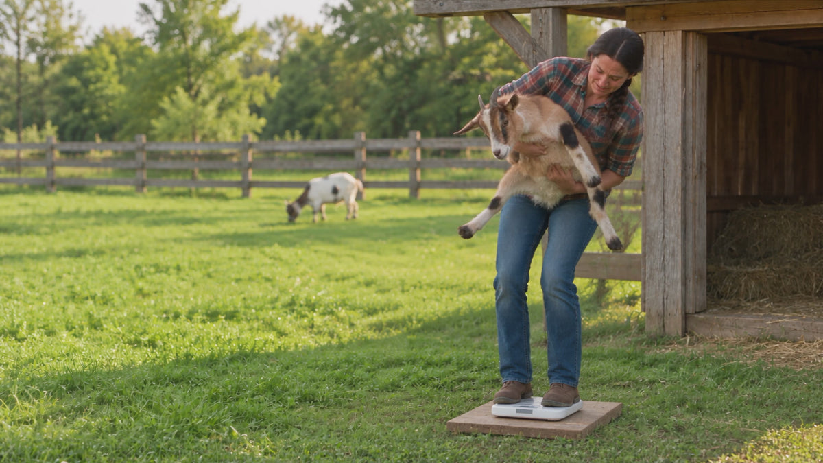 Load video: Goatzy Goat Sling in use